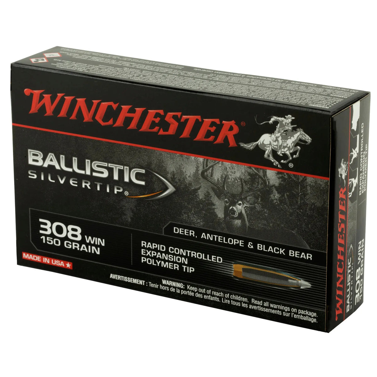 WIN BLSTC TIP 308WIN 150GR 20/200 - American Ordnance
