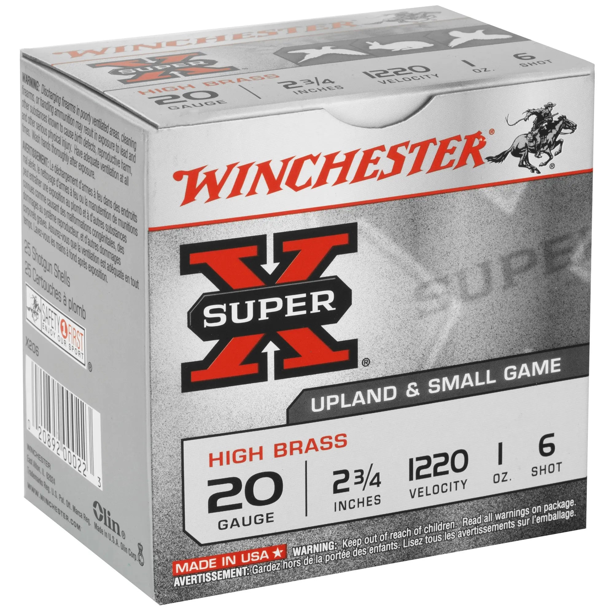 WIN SPRX 20GA 2.75" #6 25/250 - American Ordnance