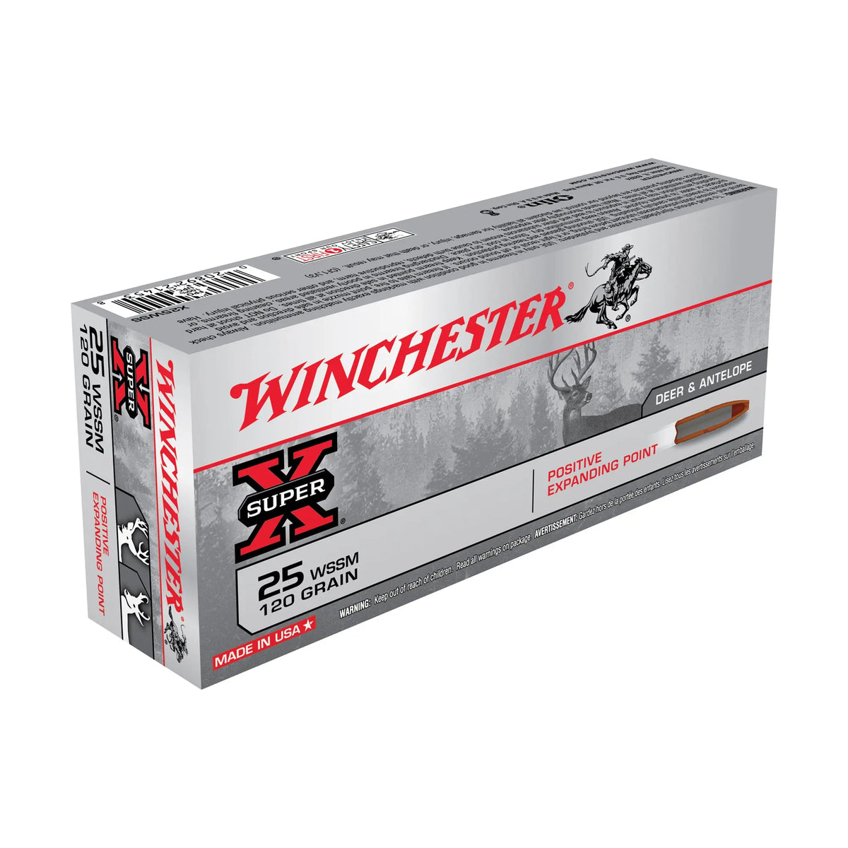 WIN SPRX 25WSSM 120GR PEP 20/200 - American Ordnance