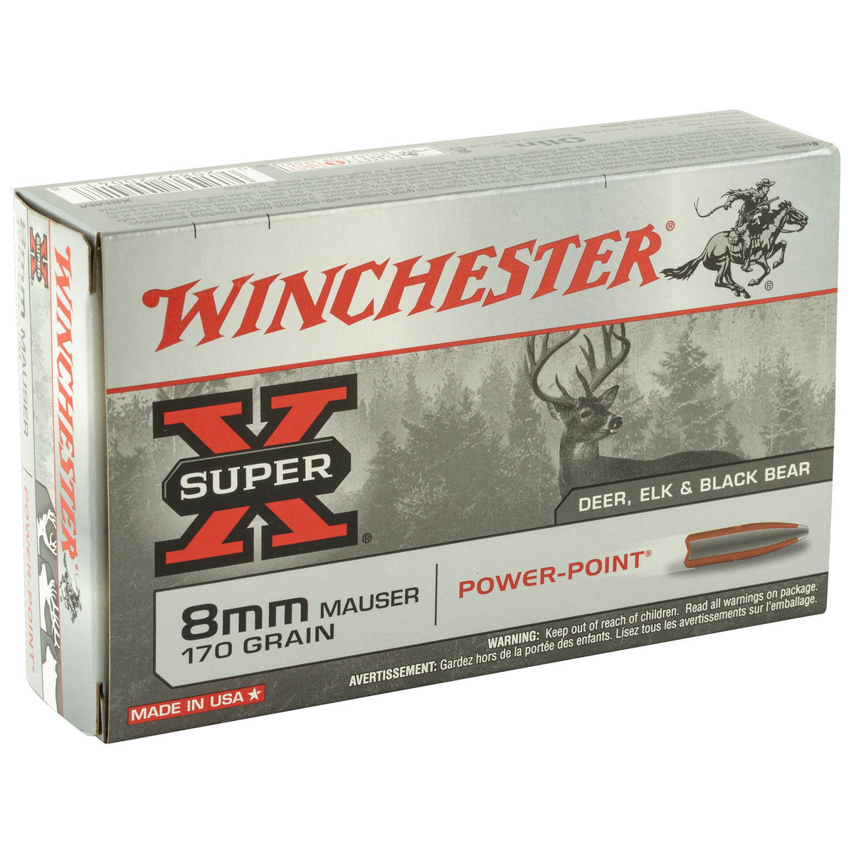 WIN SPRX PWR PNT 8MM MAU 170GR 20/ - American Ordnance