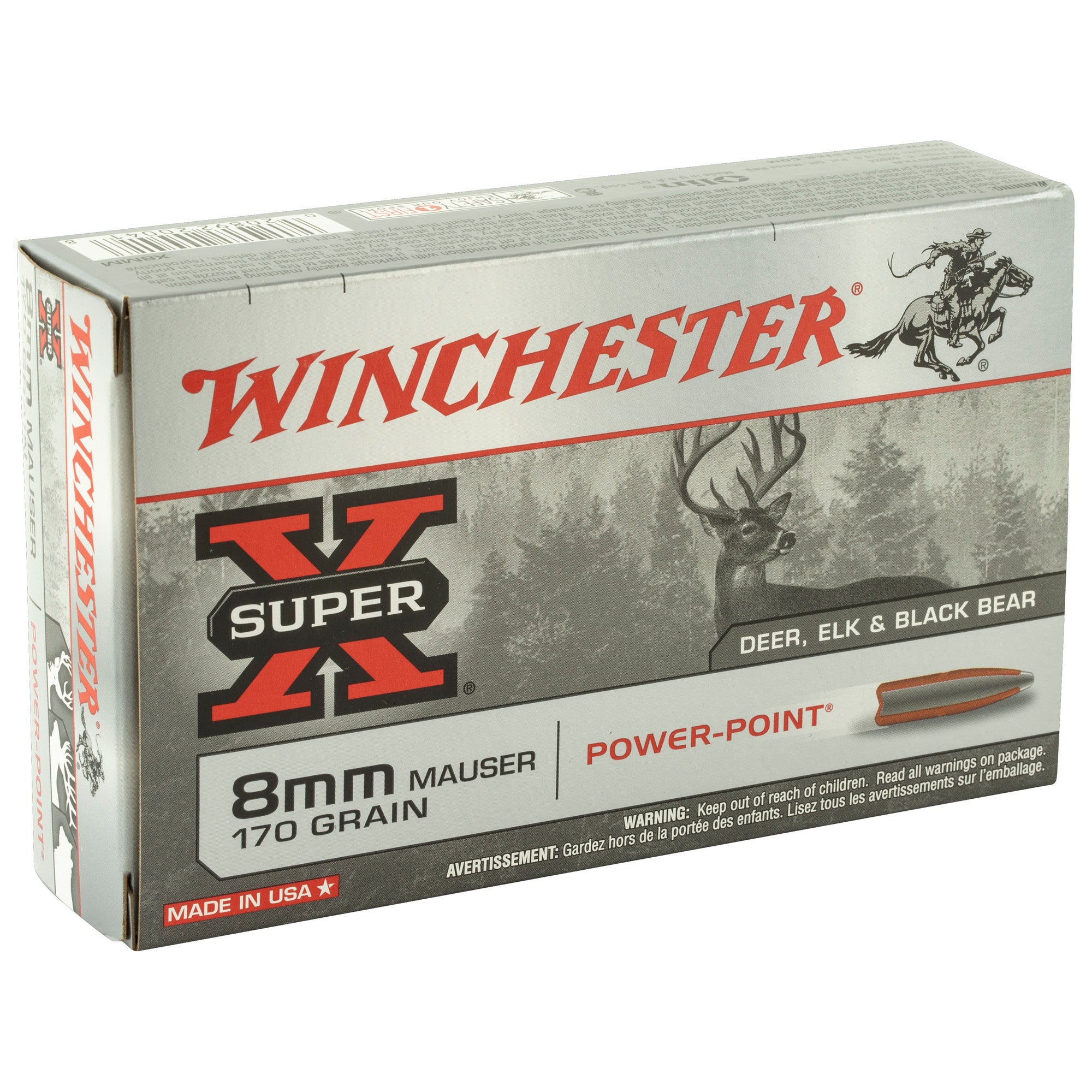 WIN SPRX PWR PNT 8MM MAU 170GR 20/ - American Ordnance