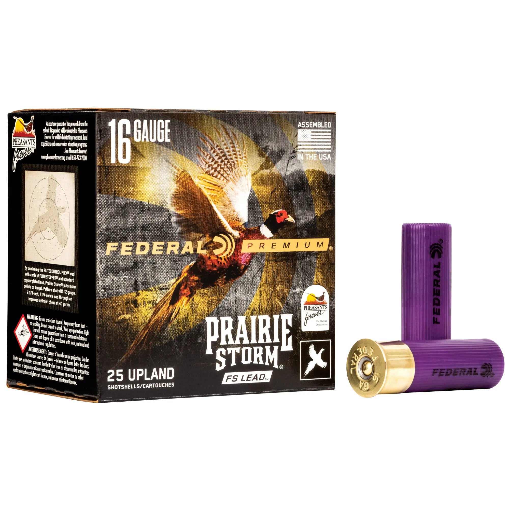 FED PR STORM 16GA 2.75" #6 LD 25/250 - American Ordnance
