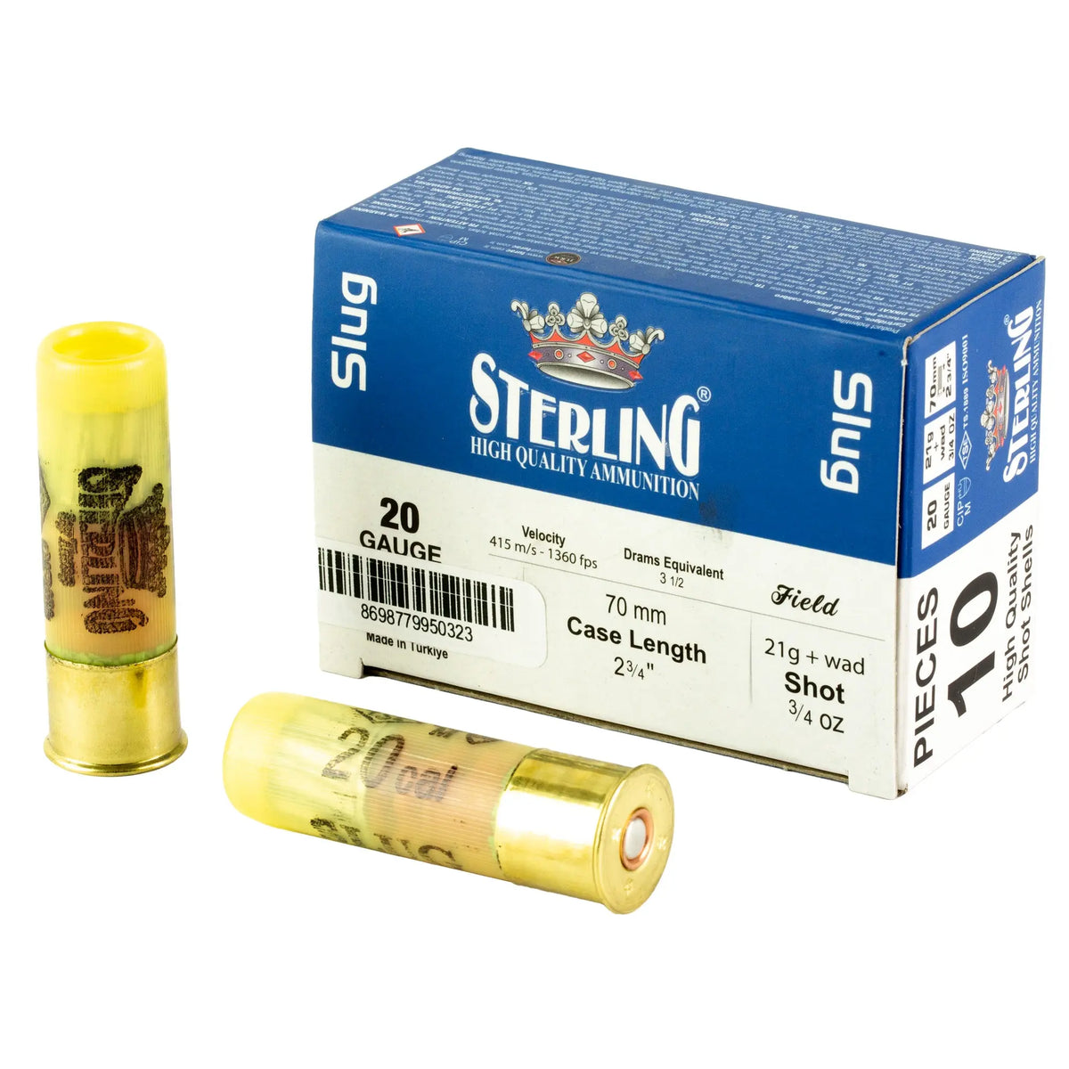 STERLING BIG GAME 20GA SLUG 10/200 - American Ordnance