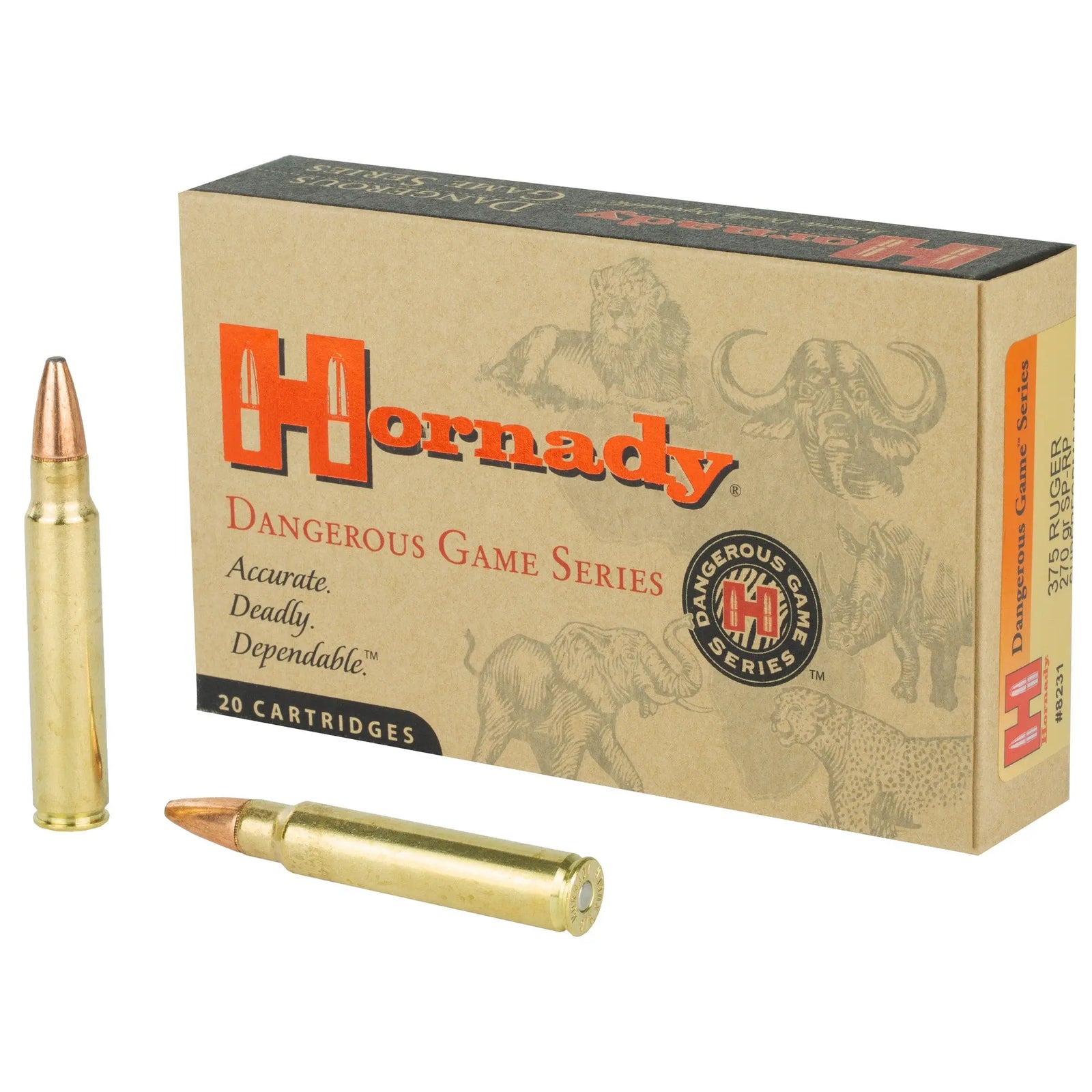 HRNDY 375RUG 270GR SP-RP 20/120 - American Ordnance