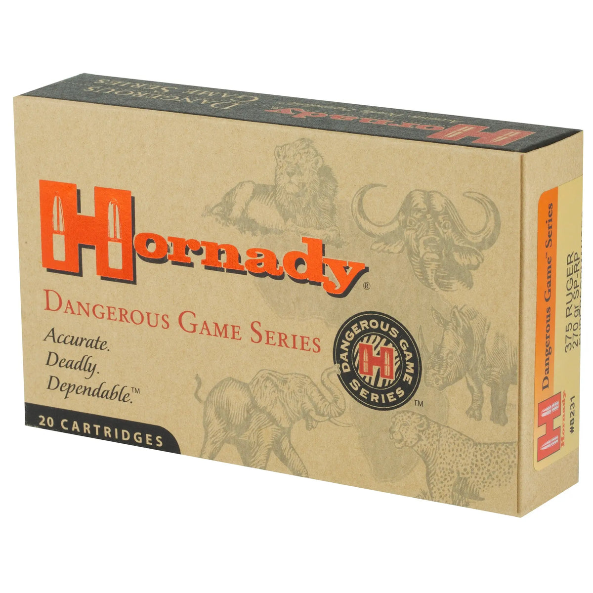 HRNDY 375RUG 270GR SP-RP 20/120 - American Ordnance