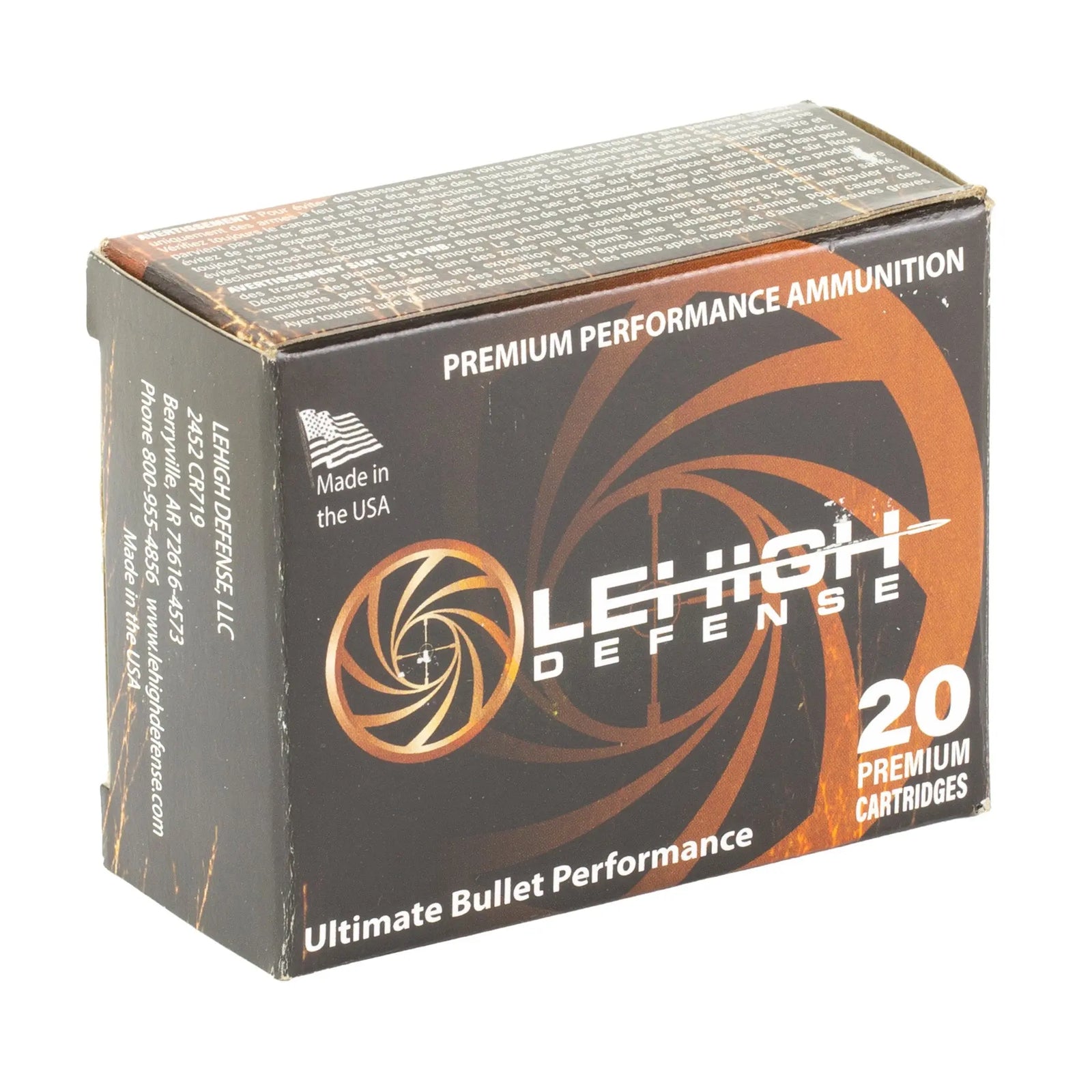 LEHIGH XTRM DFNS 10MM 115GR 20/200 - American Ordnance