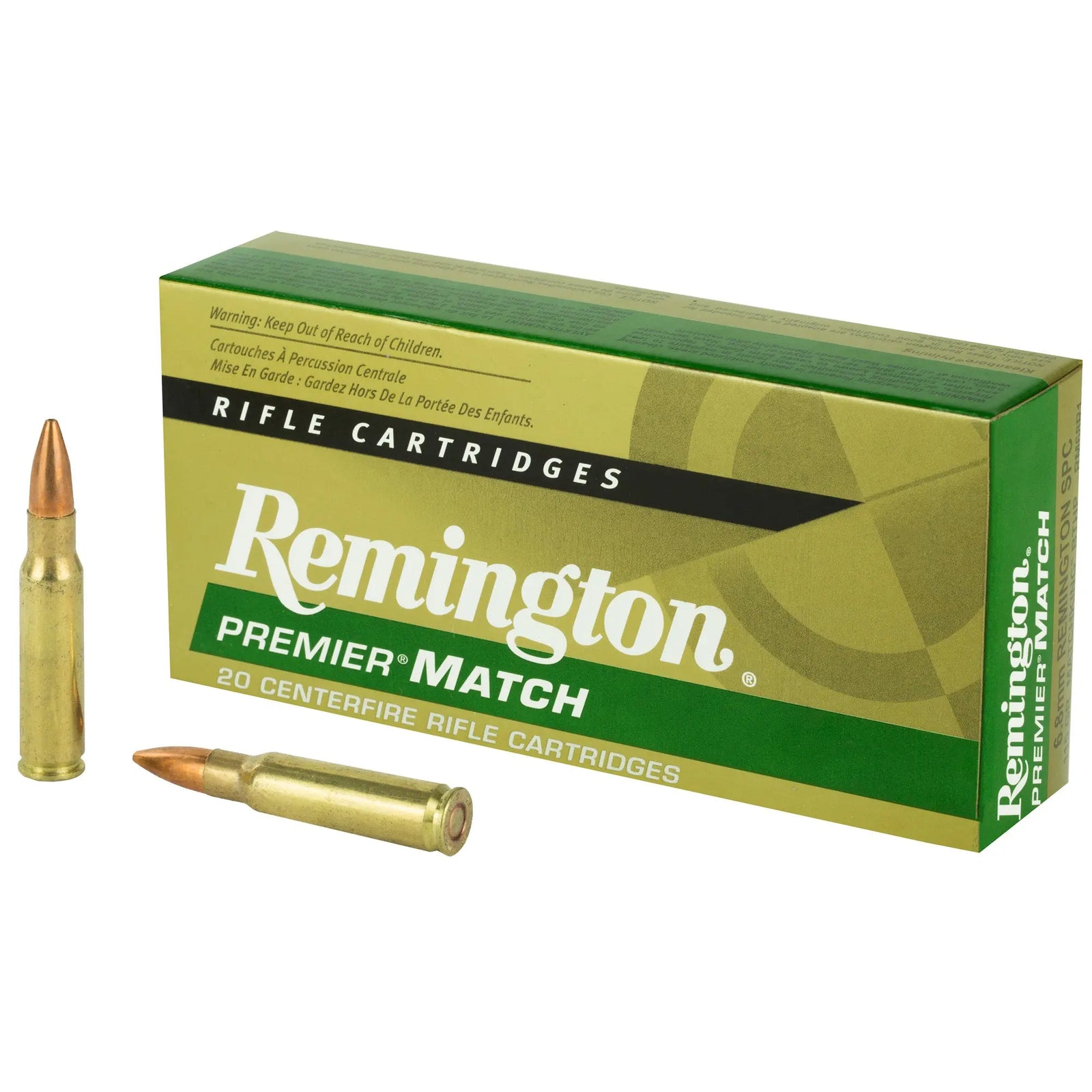 REM MATCH 6.8SPC 115GR BTHP 20/200 - American Ordnance