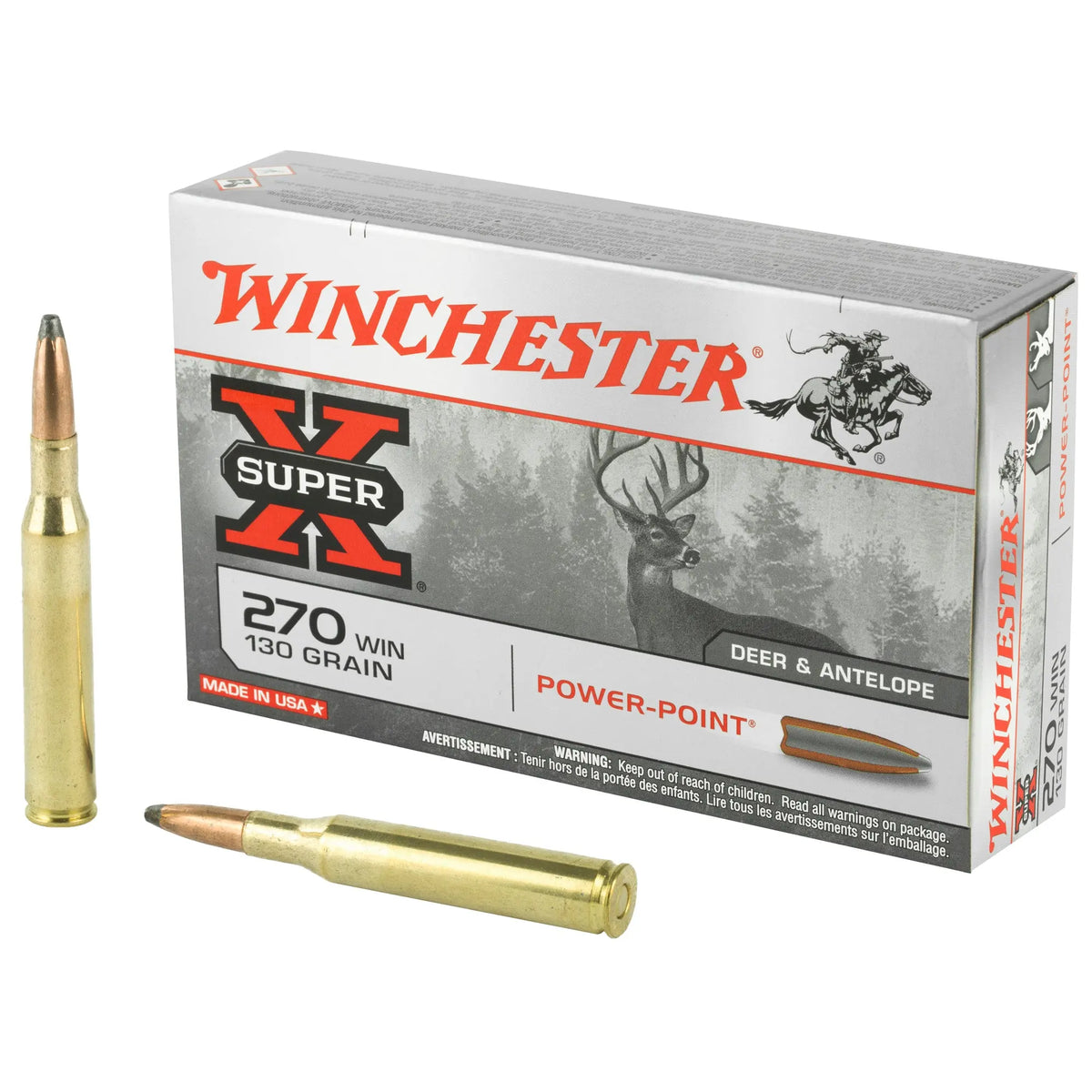 WIN SPRX PWR PNT 270WIN 130GR 20/200 - American Ordnance