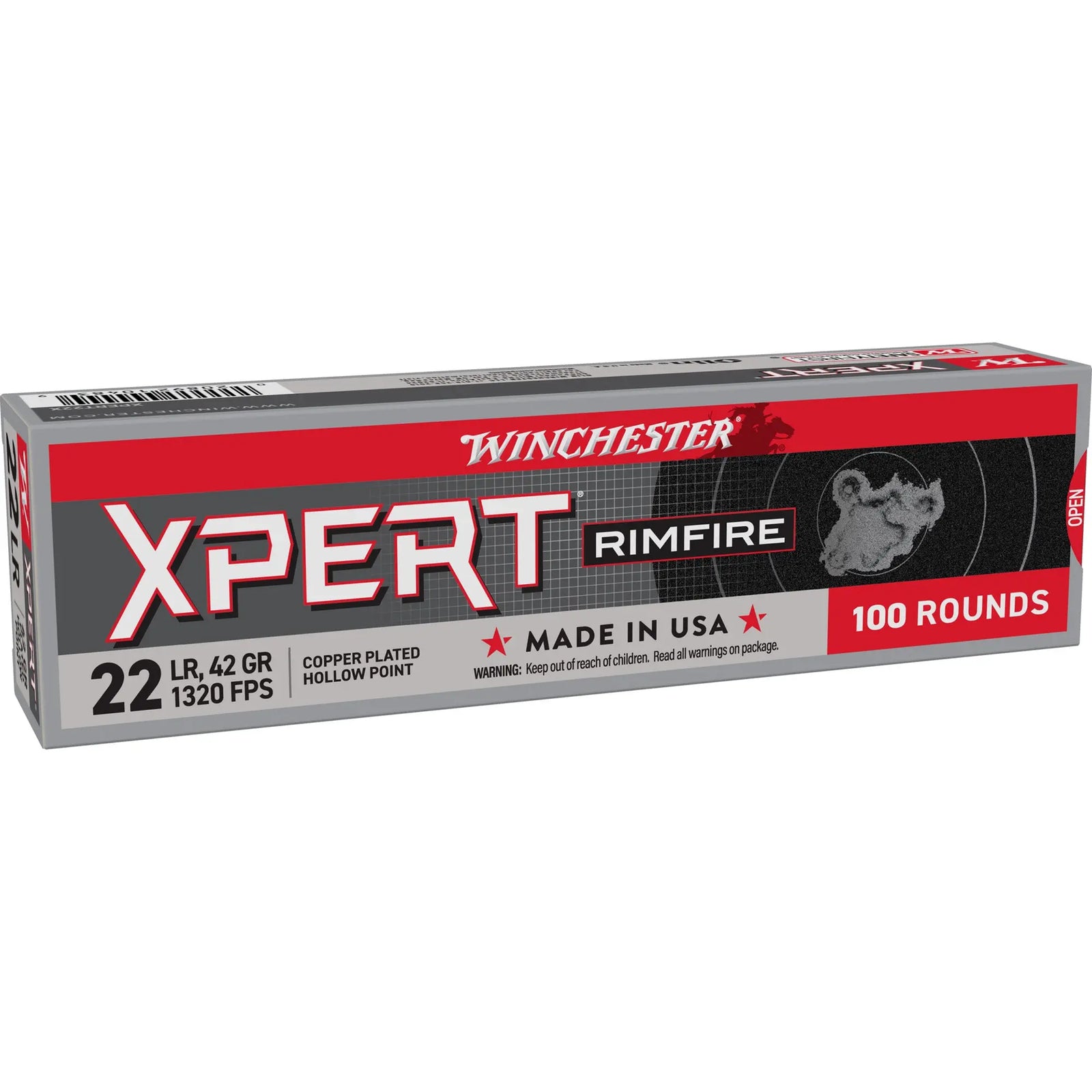 WIN XPERT RIMFIRE 22LR 42GR 100/2000 - American Ordnance