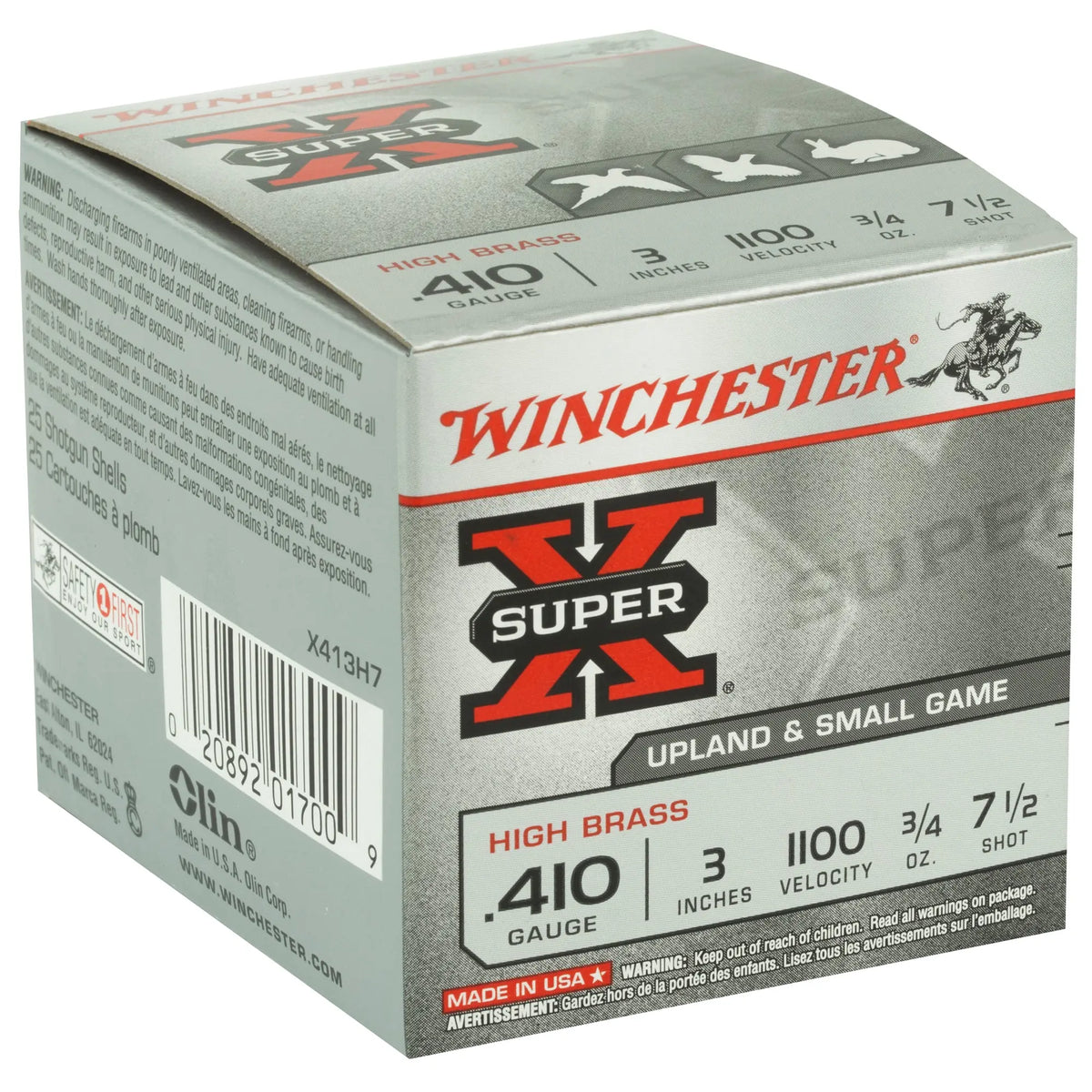WIN SPRX 410GA 3&quot; #7.5 25/250 - American Ordnance