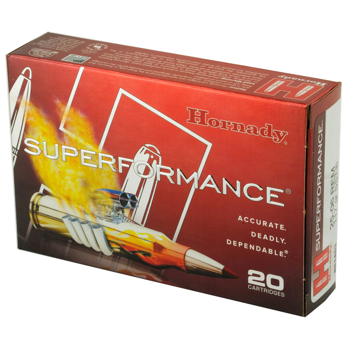 HRNDY SF 25-06REM 117GR SST 20/200 - American Ordnance
