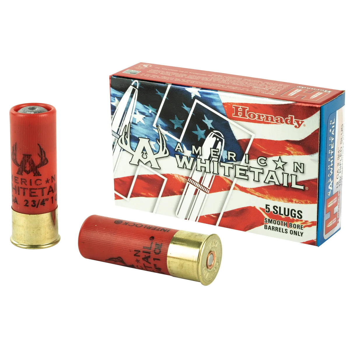 HRNDY 12GA RIFLED SLUG 1OZ AW 5/100 - American Ordnance