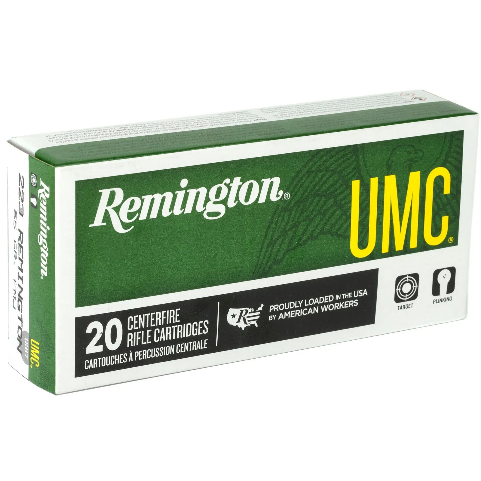 REM UMC 223REM 55GR FMJ 20/200 - American Ordnance