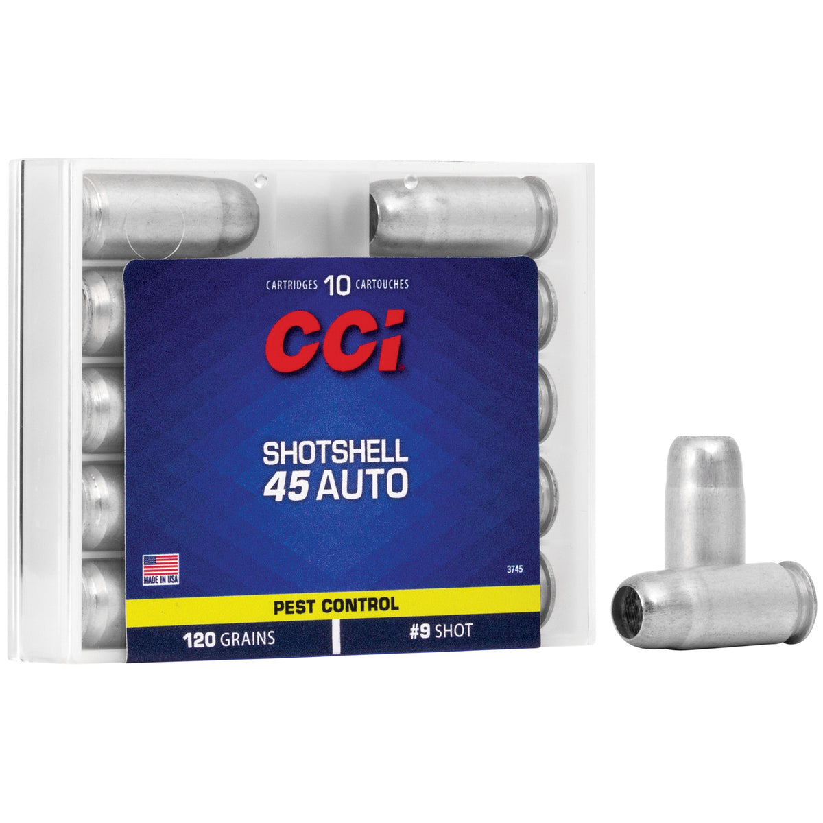 CCI 45ACP #9 SHOTSHELL 10RD