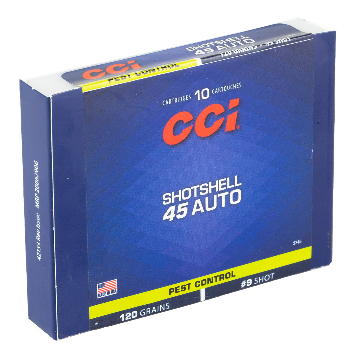 CCI 45ACP #9 SHOTSHELL 10RD