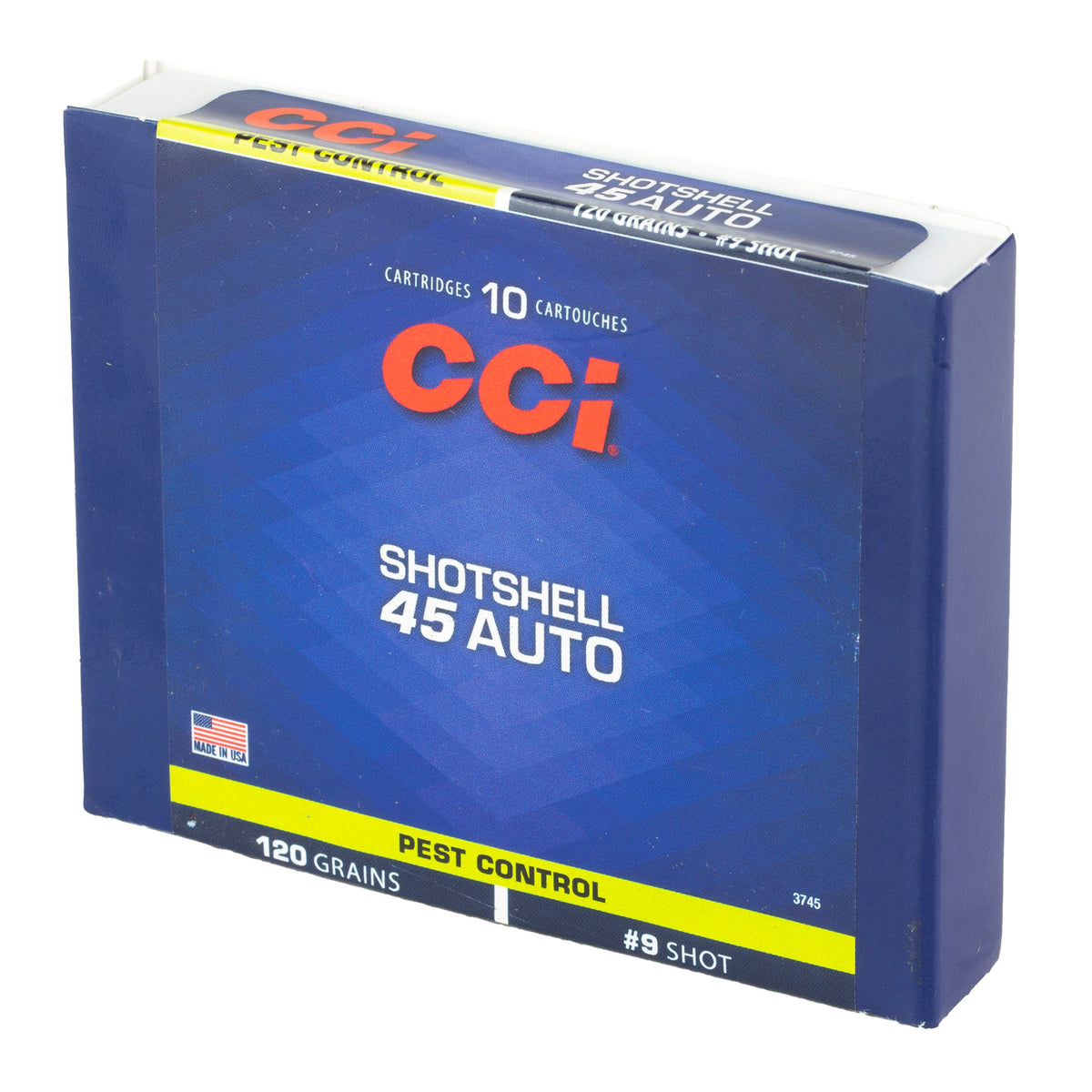 CCI 45ACP #9 SHOTSHELL 10RD