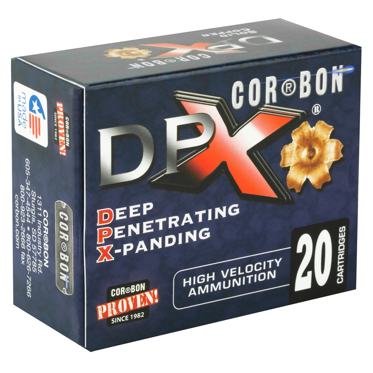 CORBON DPX 10MM 155GR BRNS X 20/500 - American Ordnance