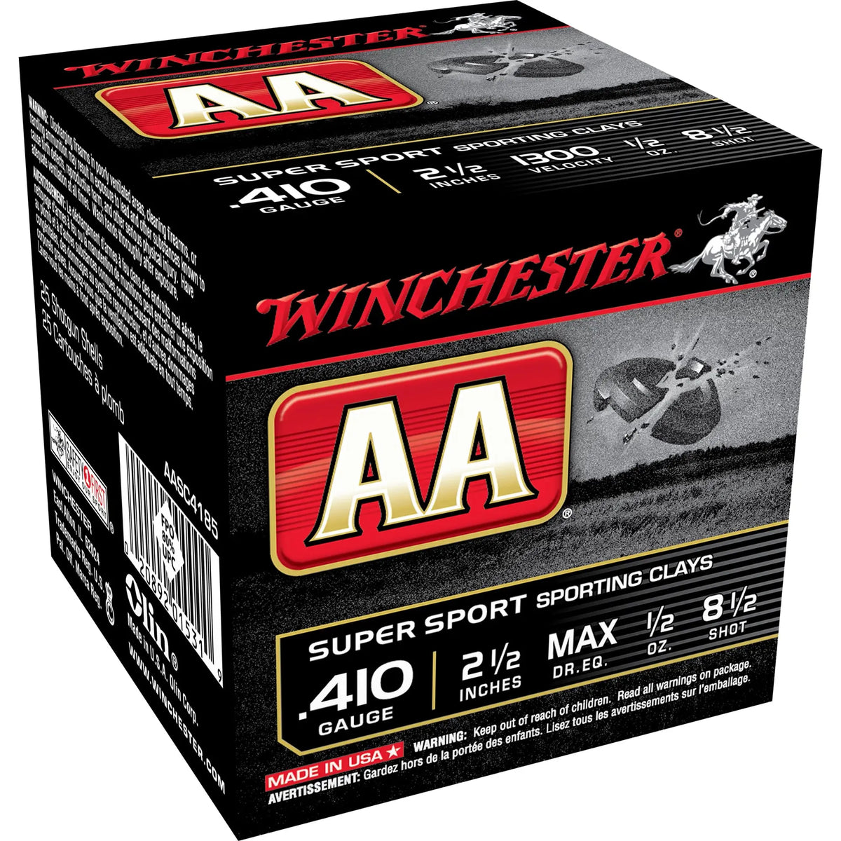 WIN AA SPRT SC 410GA 2.5&quot; #8 25/250 - American Ordnance