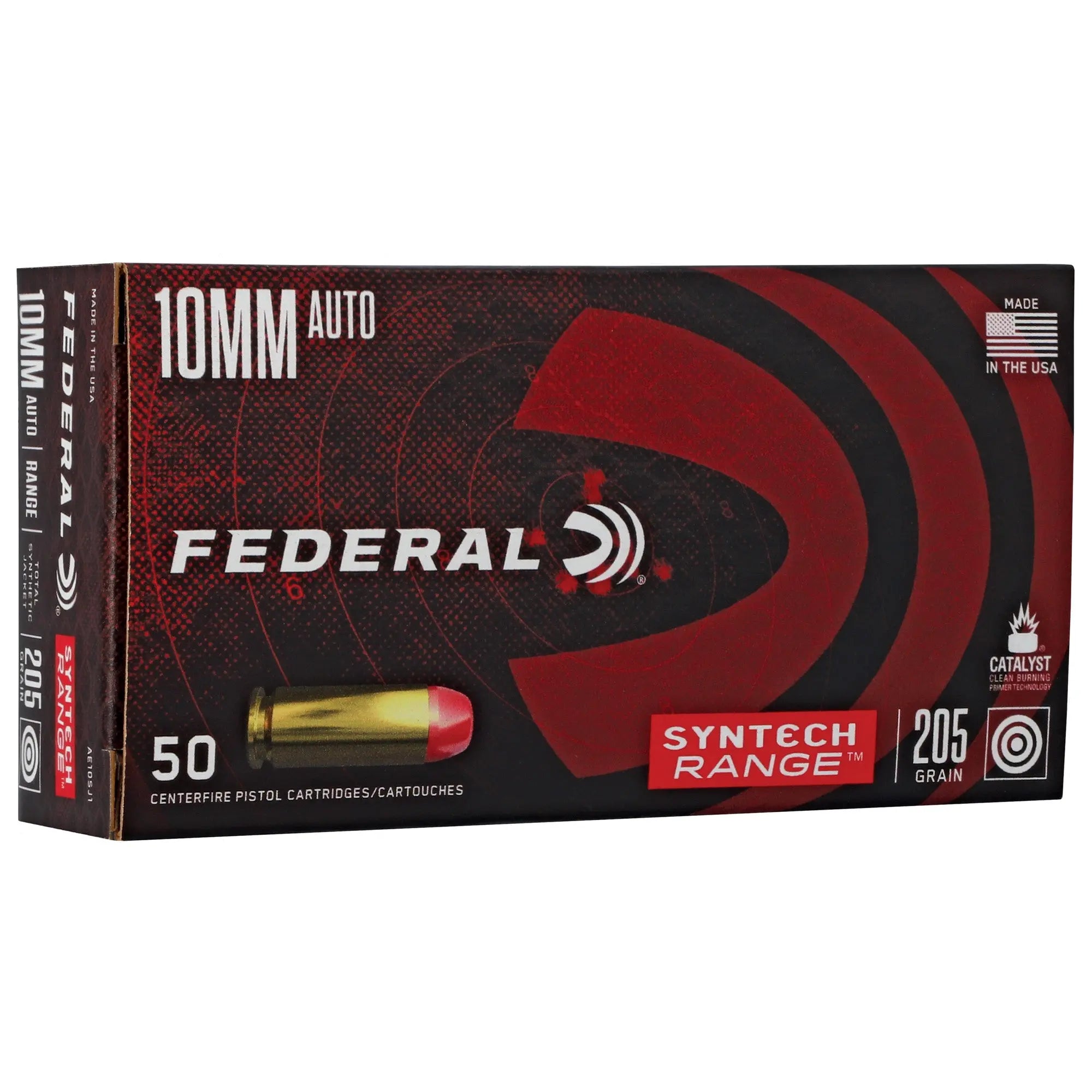 FED SYNTECH 10MM 205GR TSJ 50/500 - American Ordnance