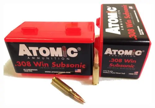 BTHP 50RD 10BX/CSATOMIC 308 WIN 175GR SUBSONIC - American Ordnance