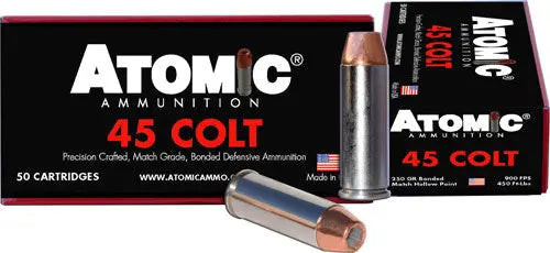 50RD 10BX/CSATOMIC 45 LC 250GR MATCH HP - American Ordnance