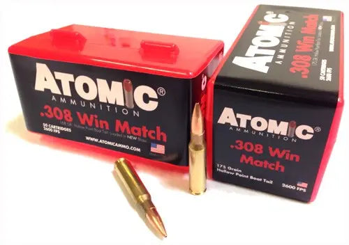 BTHP 50RD 10BX/CSATOMIC 308 WIN 175GR MATCH - American Ordnance