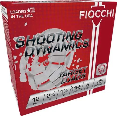 1165FPS 250RD CASE LOTFIOCCHI 12GA 2.75" 1-1/8OZ #8 - American Ordnance