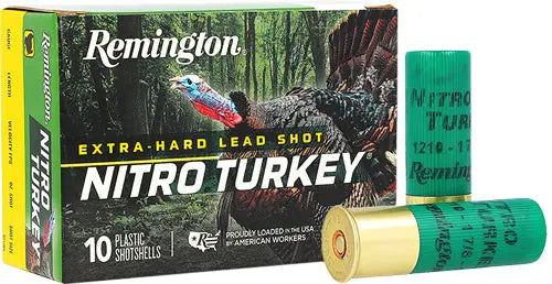 1-7/8OZ #4 10RD 10BX/CSREMINGTON NITRO-TURKEY 12GA 3" - American Ordnance