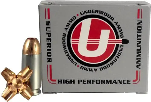 MAXIMUM EXPANSION 20RD 10BX/CSUNDERWOOD 9MM LUGER 105GR - American Ordnance