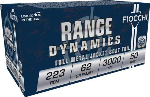 50RD 20BX/CSFIOCCHI 223 REM 62GR FMJ-BT - American Ordnance