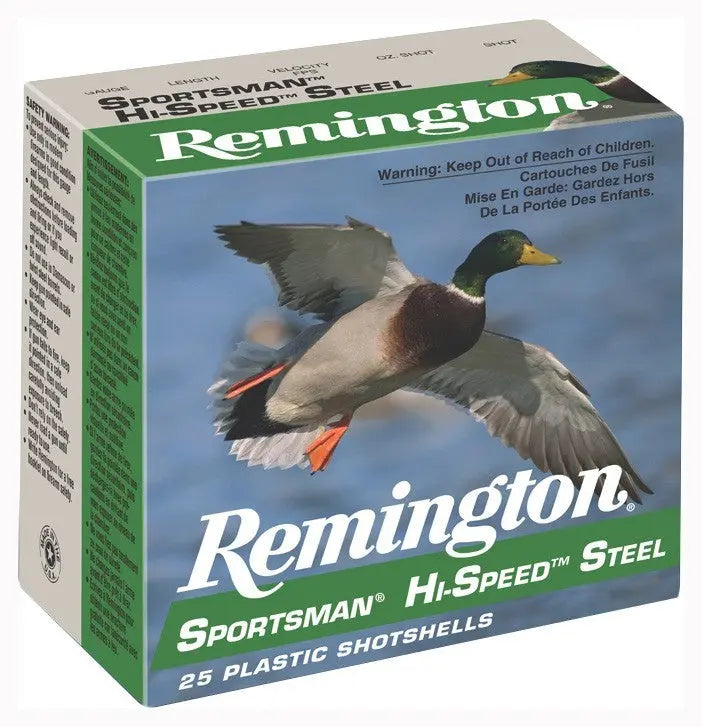 3&quot; 1-1/4OZ #BB 25RD 10BX/CSREMINGTON HI-SPEED STEEL 12GA - American Ordnance