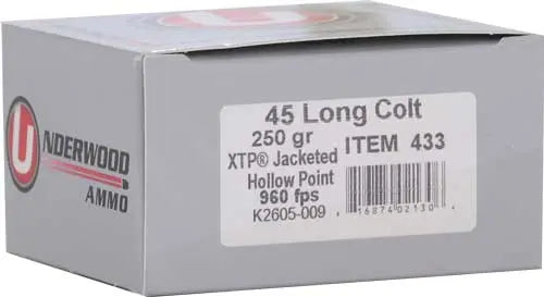 XTP JHP 20RD 10BX/CSUNDERWOOD 45 LC 250GR - American Ordnance