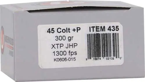 XTP JHP 20RD 10BX/CSUNDERWOOD 45 LC +P 300GR - American Ordnance