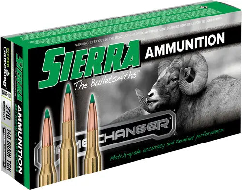 140GR TIP GAMEKING 20RD 10BX/CSIERRA GAMECHANGER 270 WIN - American Ordnance