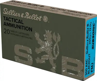 20RD 50BX/CSS&B SUBSONIC 300 AAC 200GR FMJ - American Ordnance