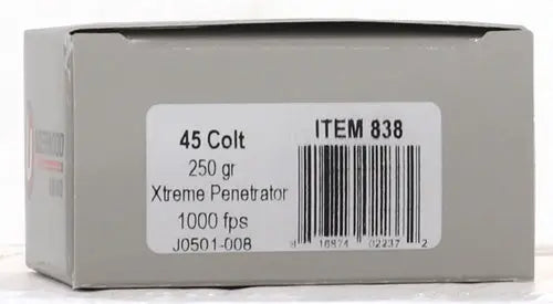 XTREME PENETRATOR 20RD 10BX/C<UNDERWOOD 45 LC 250GR - American Ordnance