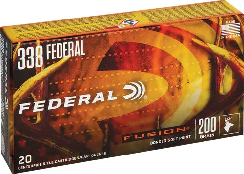 200GR FUSION 20RD 10BX/CSFEDERAL FUSION 338 FEDERAL - American Ordnance