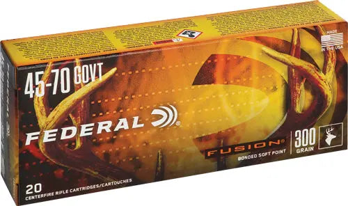 FUSION 20RD 10BX/CSFEDERAL FUSION 45-70 GOV 300GR - American Ordnance