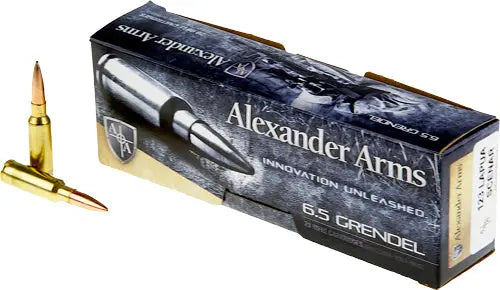 LAPUA SCENAR 20RD 10BX/CSALEXANDER 6.5 GRENDEL 123GR - American Ordnance