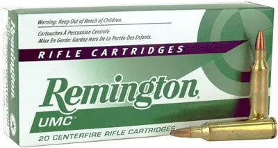 JHP 20RD 10BX/CSREMINGTON UMC 22-250 REM 50GR - American Ordnance