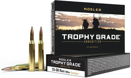 PARTITION TIP 20RD 10BX/CSNOSLER TROPHY 25-06 REM 100GR - American Ordnance