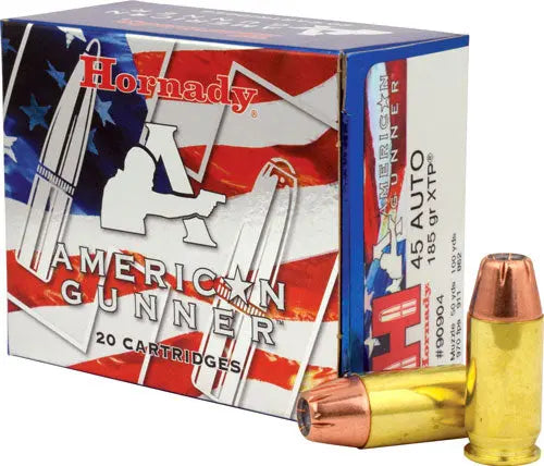 185GR XTP 20RD 10BX/CSHORNADY AMERICAN GUNNER 45 ACP - American Ordnance