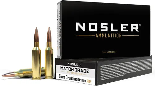 REDUCED DRAG HPBT 20RD 10BX/CSNOSLER MATCH 6MM CM 115GR - American Ordnance