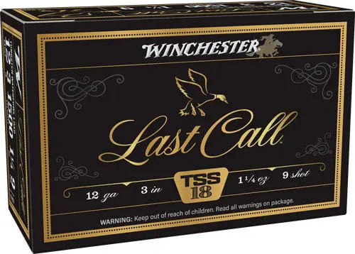 3" 1-1/4OZ #9 10RD 10BX/CSWINCHESTER LAST CALL TSS 12GA - American Ordnance