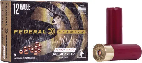 BUCK 15 PELLETS 5RD 50BX/CSFEDERAL PREMIUM 12GA 3" 00 - American Ordnance