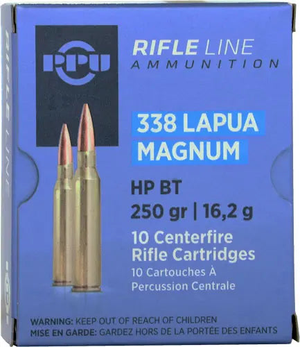 10RD 20BX/CSPPU 338 LAPUA MAG 250GR HPBT - American Ordnance