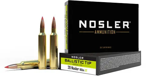 BALLISTIC TIP 20RD 10BX/CSNOSLER 28 NOSLER 160GR - American Ordnance