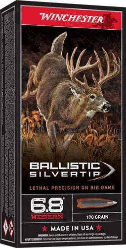 170GR SILVERTIP 20RD 10BX/CSWINCHESTER SUPREME 6.8 WESTERN - American Ordnance
