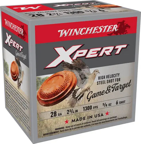 2.75" 5/8OZ #6 25RD 10BX/CSWINCHESTER XPERT STEEL 28GA - American Ordnance