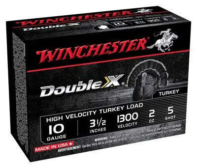 2OZ #5 10RD 10BX/CSWINCHESTER DOUBLE-X 10GA 3.5&quot; - American Ordnance
